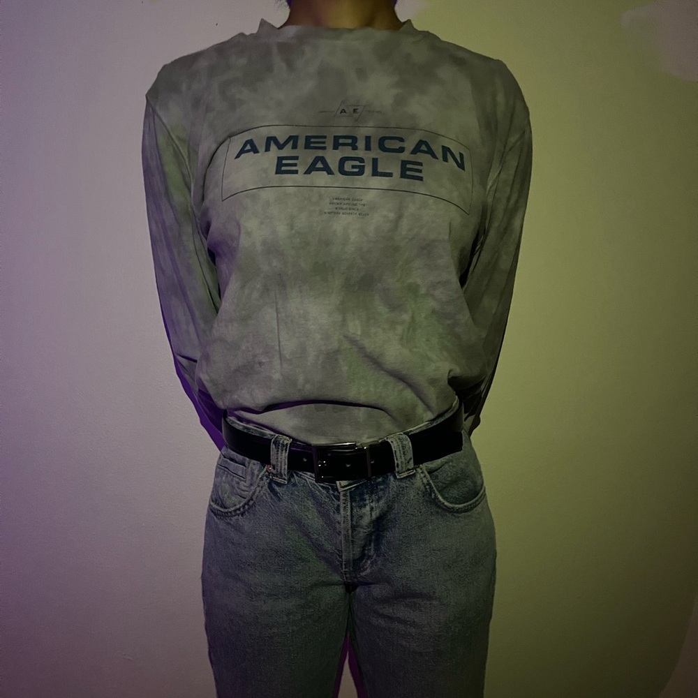 GREY TIE DYE SHIRT